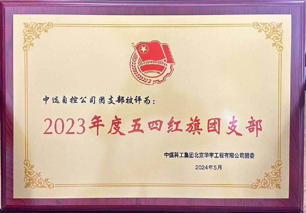 【公司新聞】聚青春榜樣 展中選風(fēng)采 | 中選自控團(tuán)支部榮獲“五四紅旗團(tuán)支部”等多項榮譽稱號！